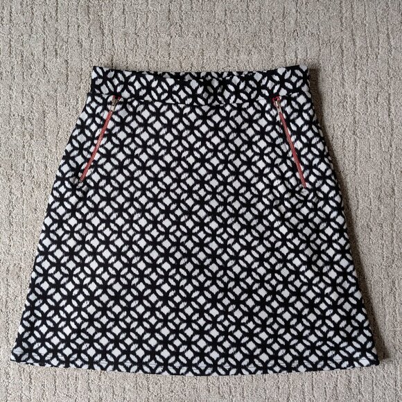 Le Lis Stitch Fix Maura Black & White Skirt NWT - Picture 1 of 8